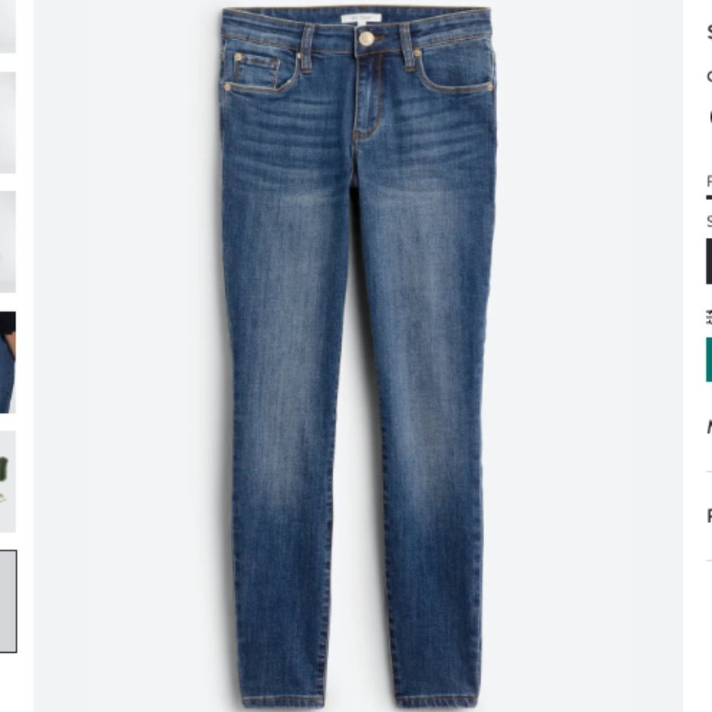 STS Blue - Emma Mid Rise Ankle Skinny Jean - Picture 6 of 7